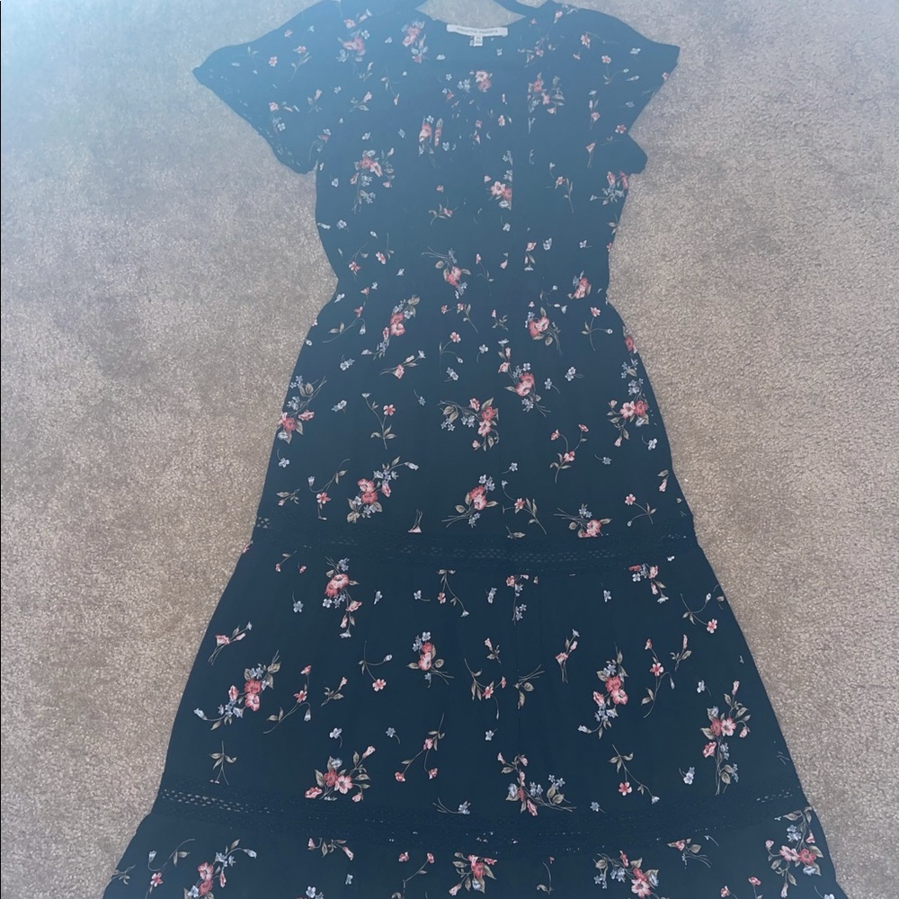 Long floral dress
